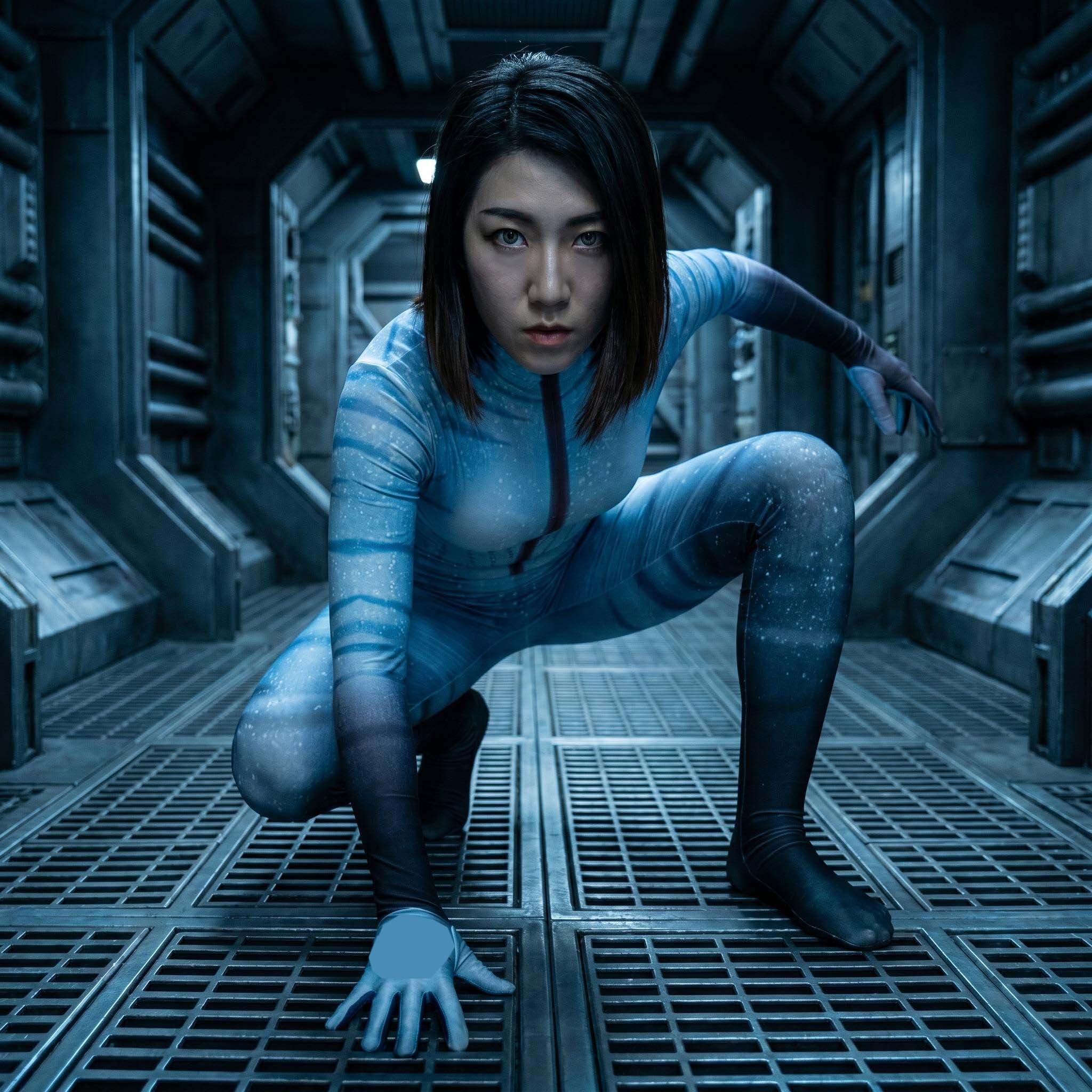 Cosplay Avatar Anime - Adult Women Avatar Cosplay Costume 3D