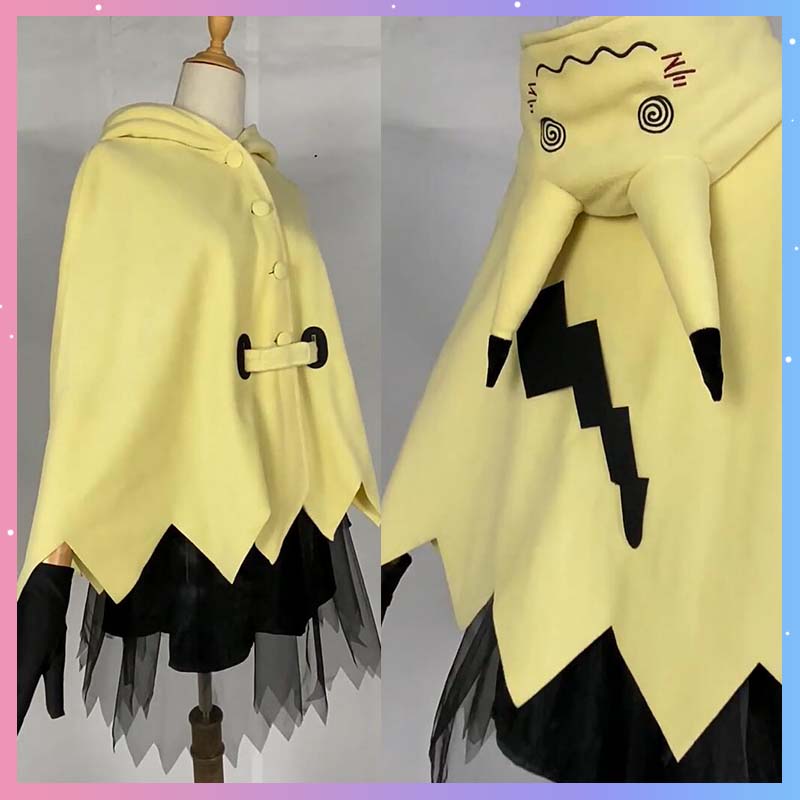 Anime Cosplay Pokemon - Mimikyu Cosplay Costume Anime Women Dress