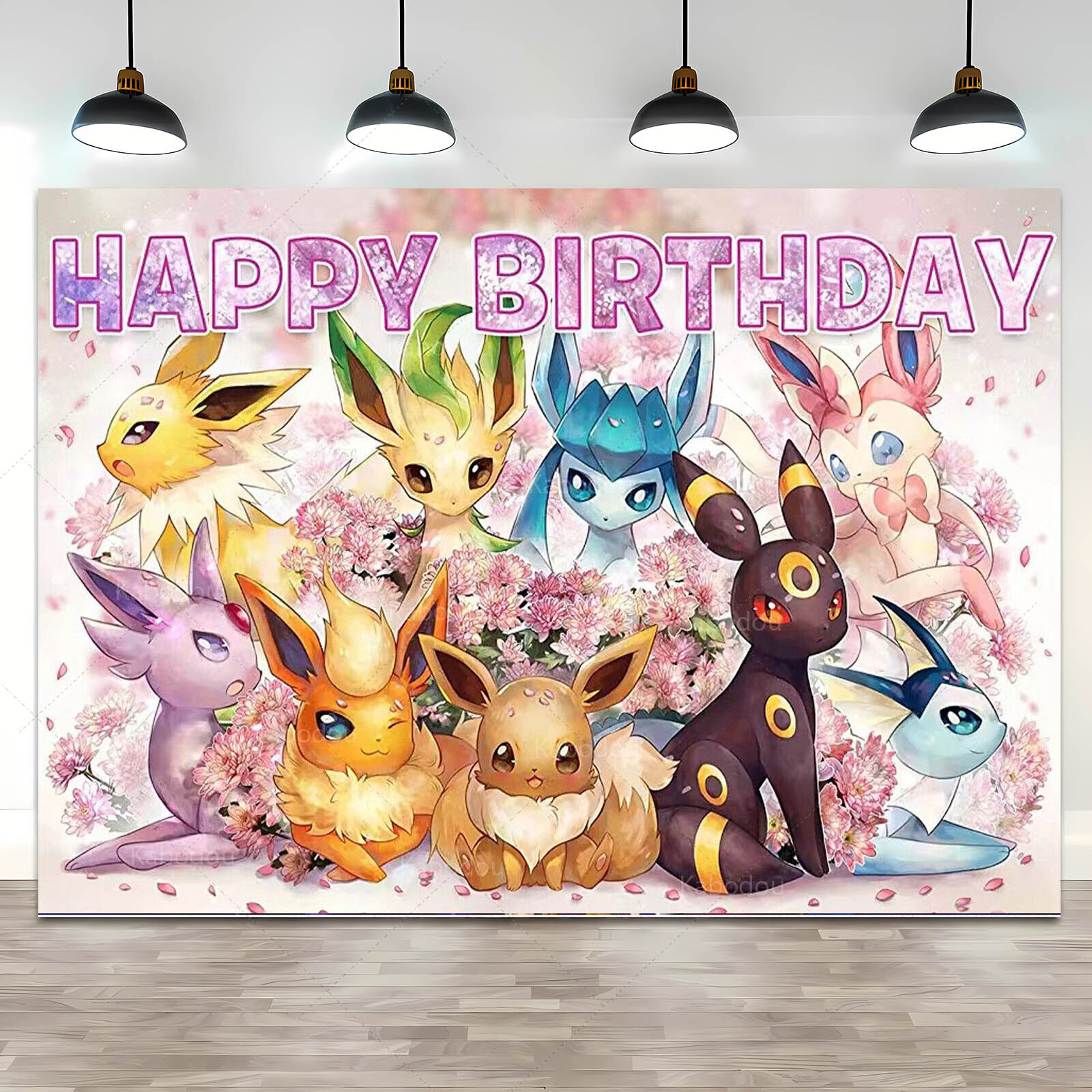 Pokemon Eevee Birthday Party B – Anime Cosplay Pokemon recenzja i cena
