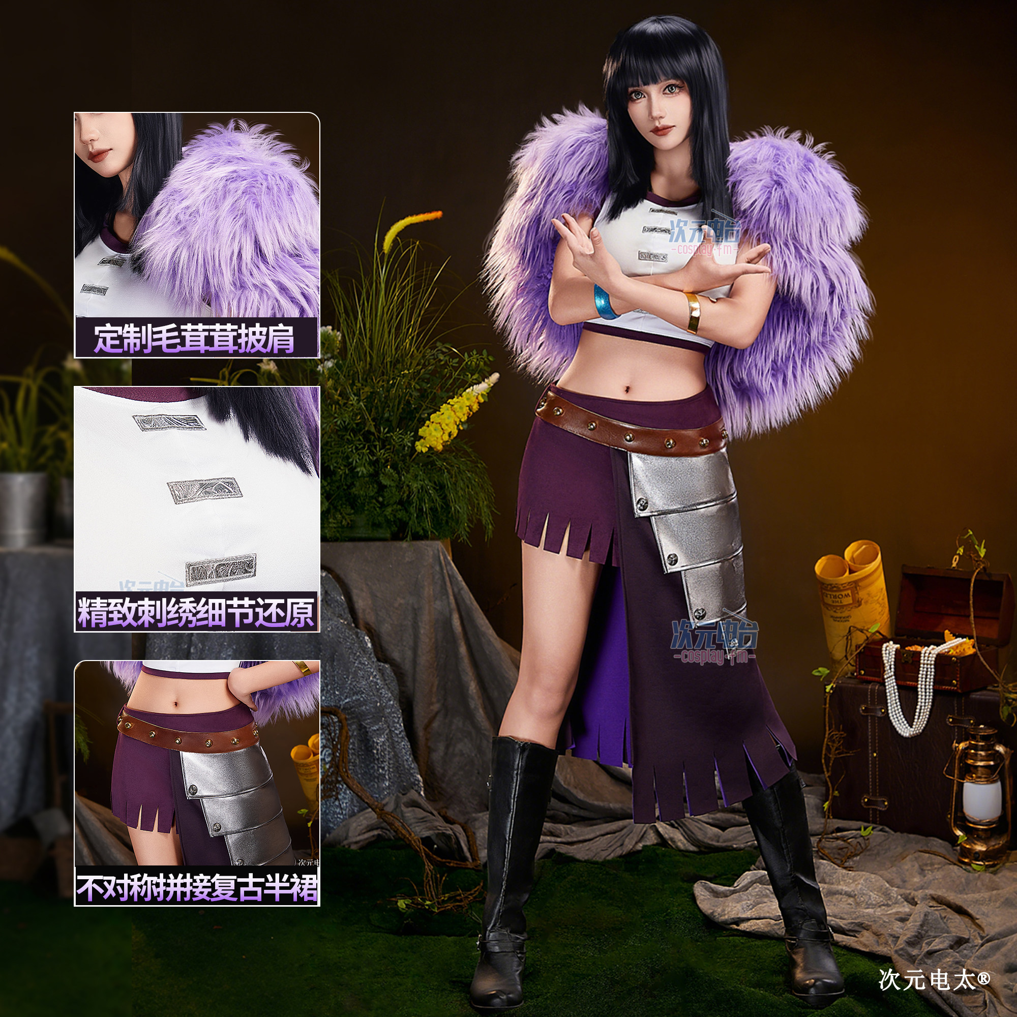Anime Nico Robin Cosplay Costu – Cosplay Anime Shoes recenzja i cena