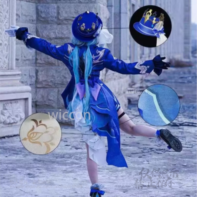 Anime Game Furina Cosplay Cost – Anime Cosplay Wigs recenzja i cena