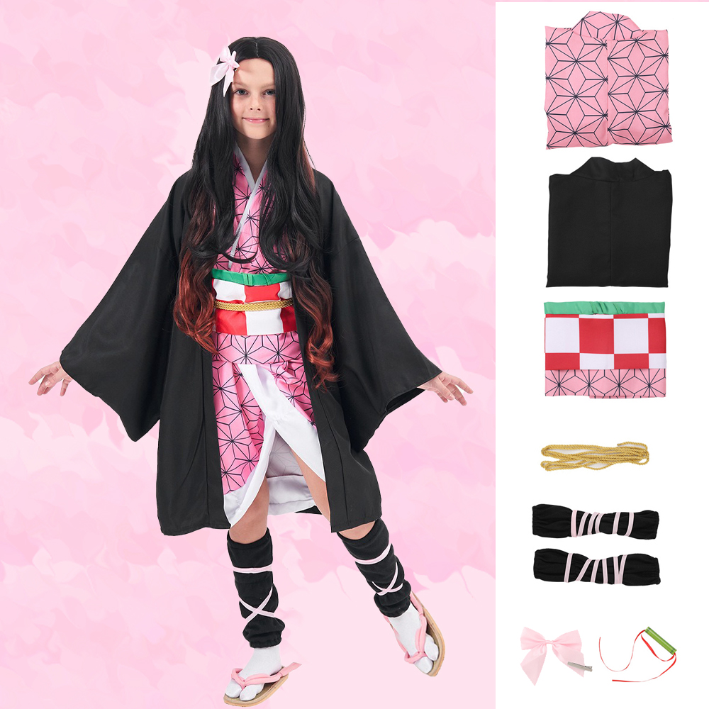 Complete Nezuko Kamado Cosplay – Anime Cosplay Nezuko recenzja i cena