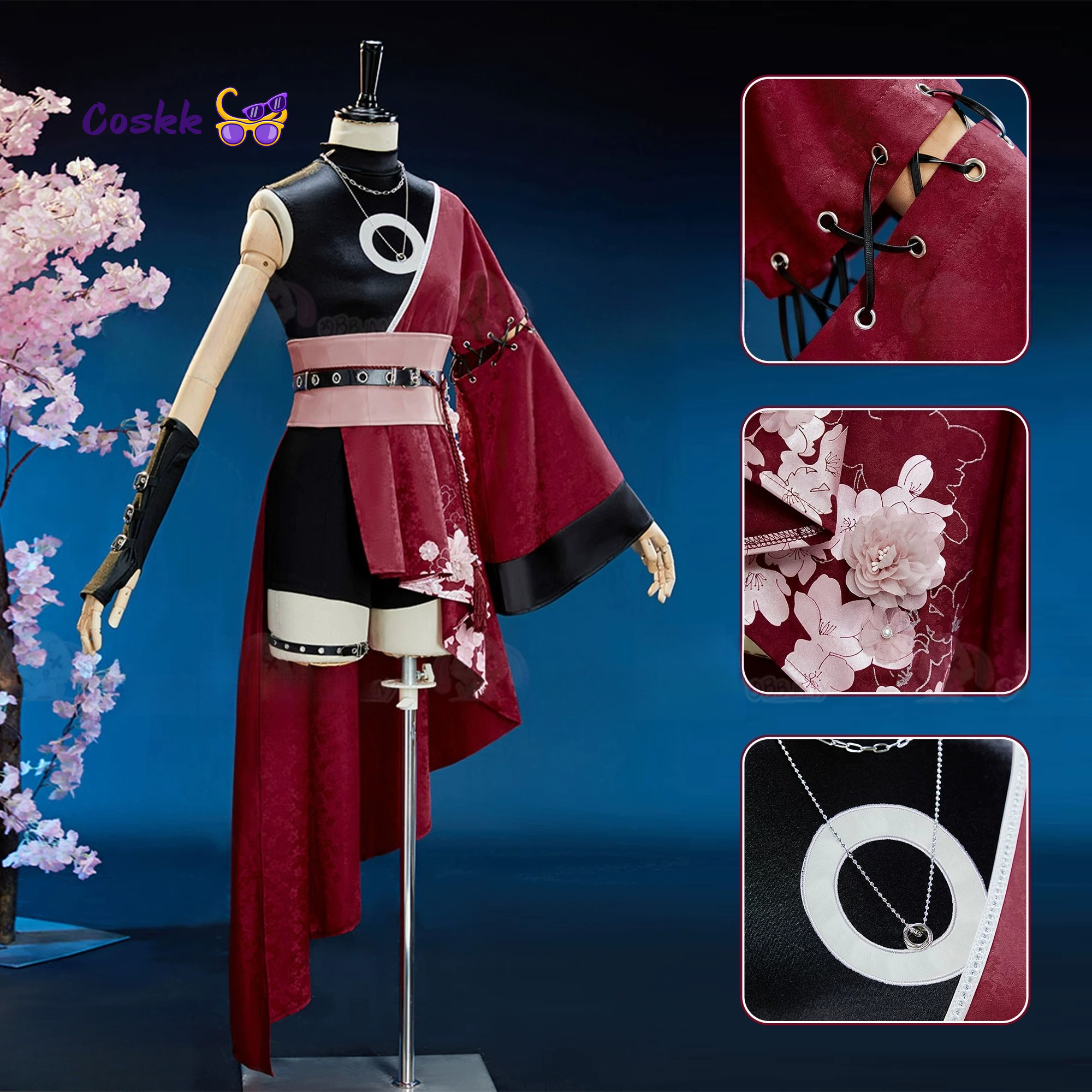 Newly Haruno Cos Sakura Cospla – Anime Cosplay Lolita recenzja i cena