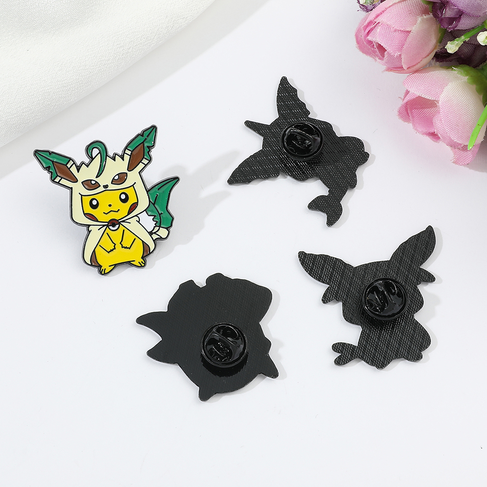 9 Pcs Creative Cartoon Brooch  – Anime Cosplay Pokemon recenzja i cena