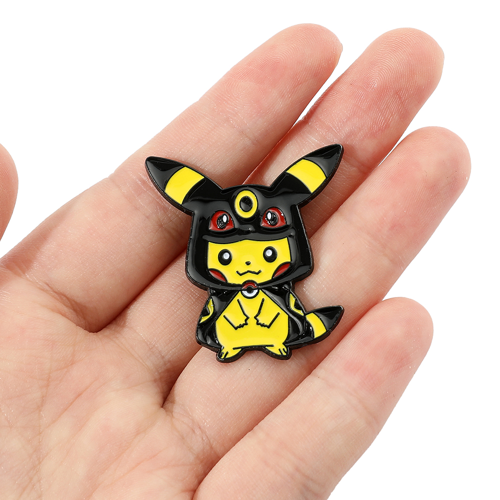 9 Pcs Creative Cartoon Brooch  – Anime Cosplay Pokemon recenzja i cena