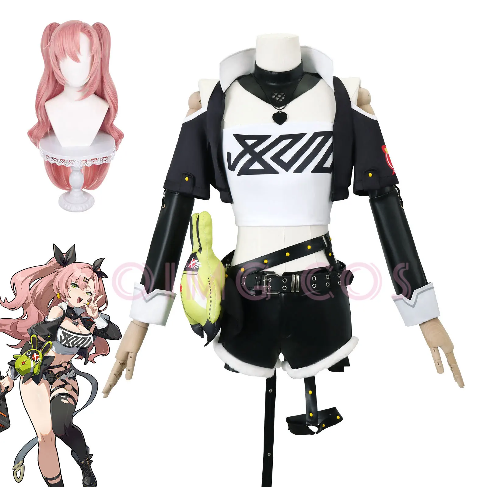 Nicole Demara Zenless Zone Zer – Anime Cosplay Wigs recenzja i cena