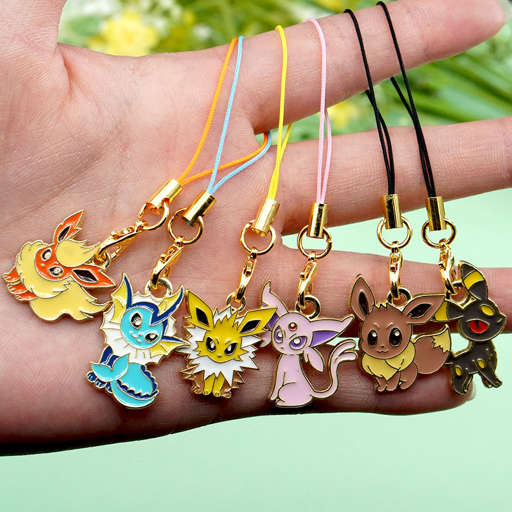 6Pcs Hot Anime Pokemon Eevee P – Anime Cosplay Pokemon recenzja i cena