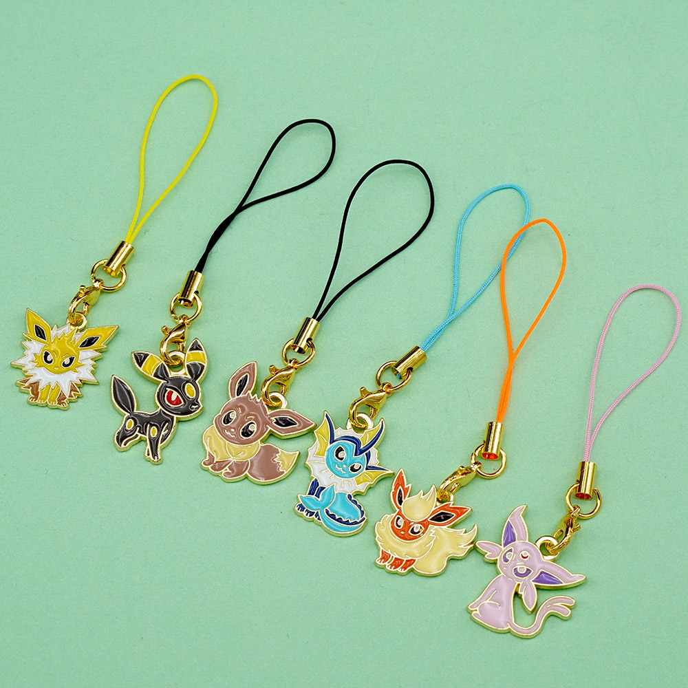 6Pcs Hot Anime Pokemon Eevee P – Anime Cosplay Pokemon recenzja i cena