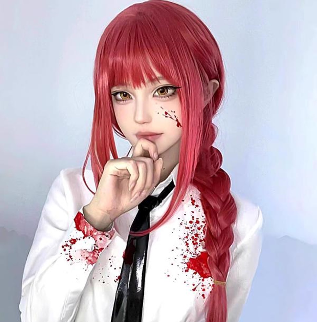 Makima Wig Cosplay Women  Anim – Anime Cosplay Makima recenzja i cena
