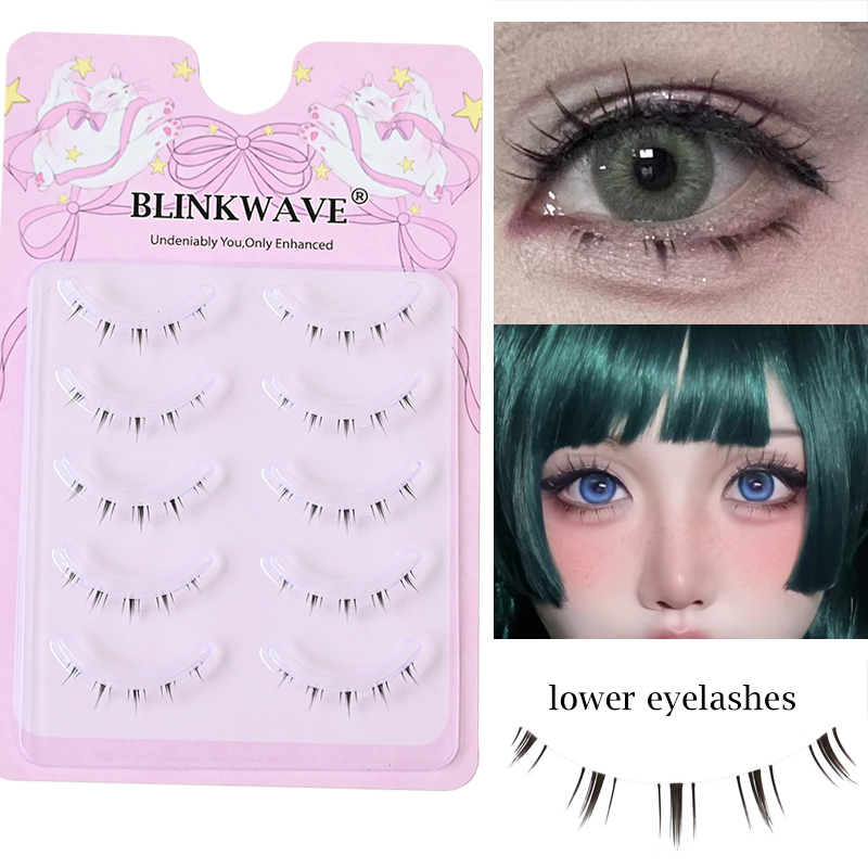 Manga Lower Strip Lashes Natur – Anime Cosplay Eye Makeup recenzja i cena
