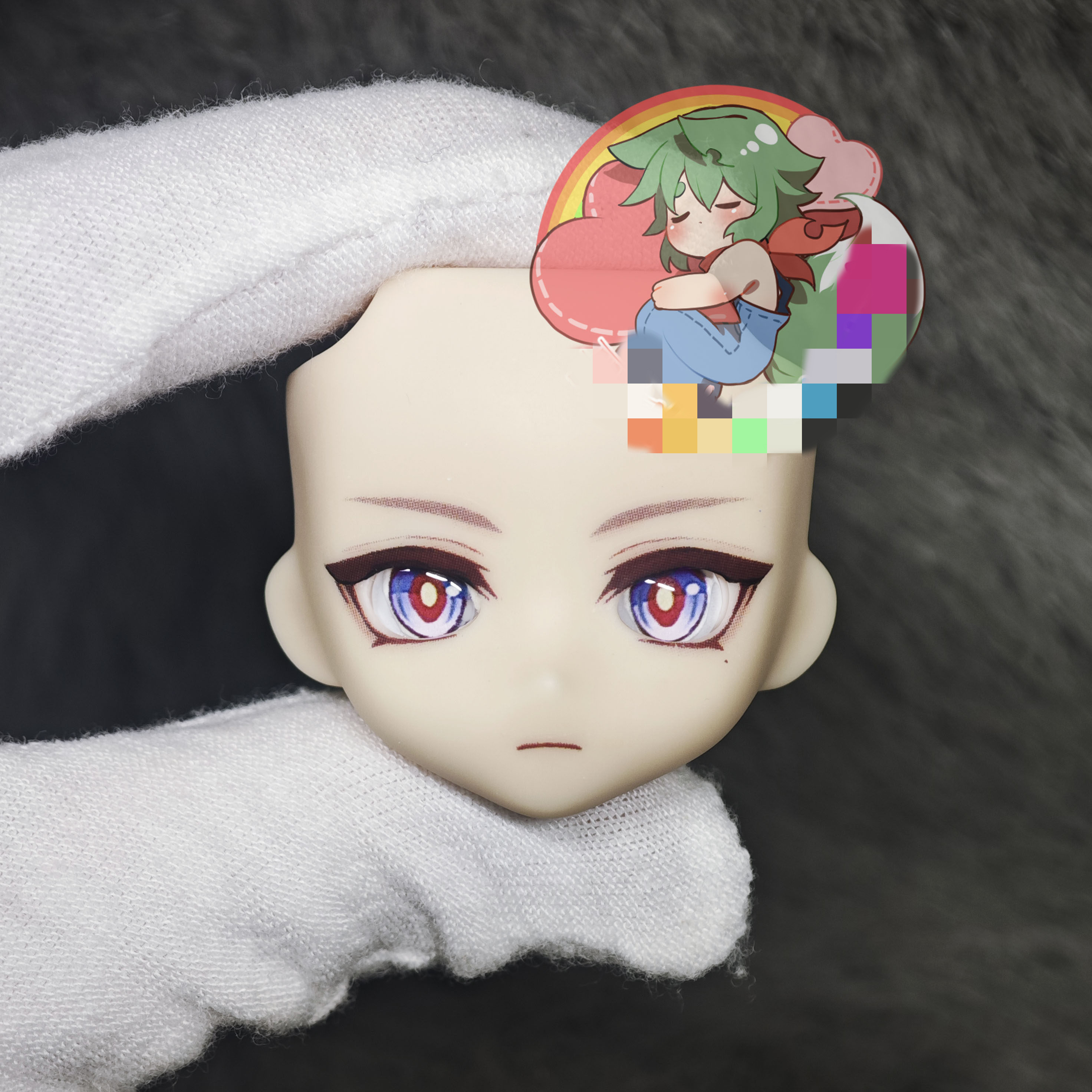 Genshin Impact Illuga OB11 OB2 – Anime Cosplay Eye Makeup recenzja i cena