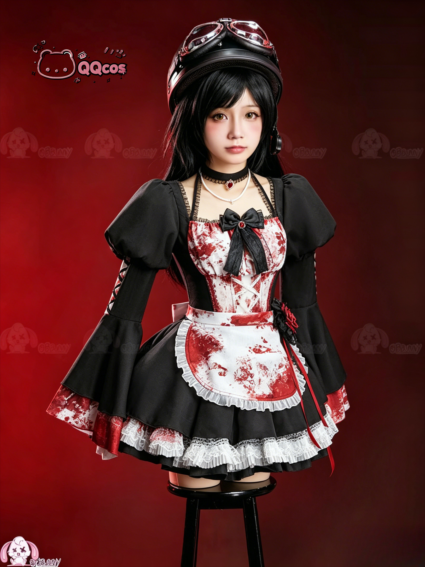 QQcos Game Cosplay Series:Goth – Anime Cosplay Lolita recenzja i cena