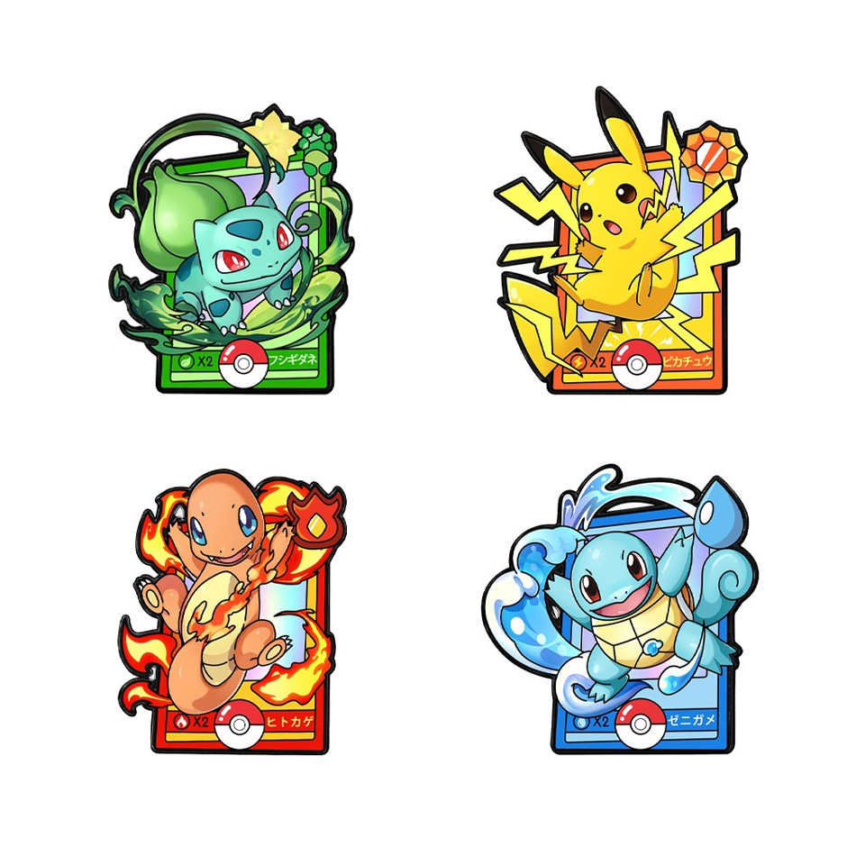 4Pcs Pokemon Enamel Pins Set,  – Anime Cosplay Pokemon recenzja i cena