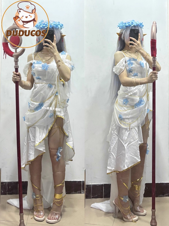 IN STOCK Frieren Cosplay Douji – Anime Cosplay Wigs recenzja i cena