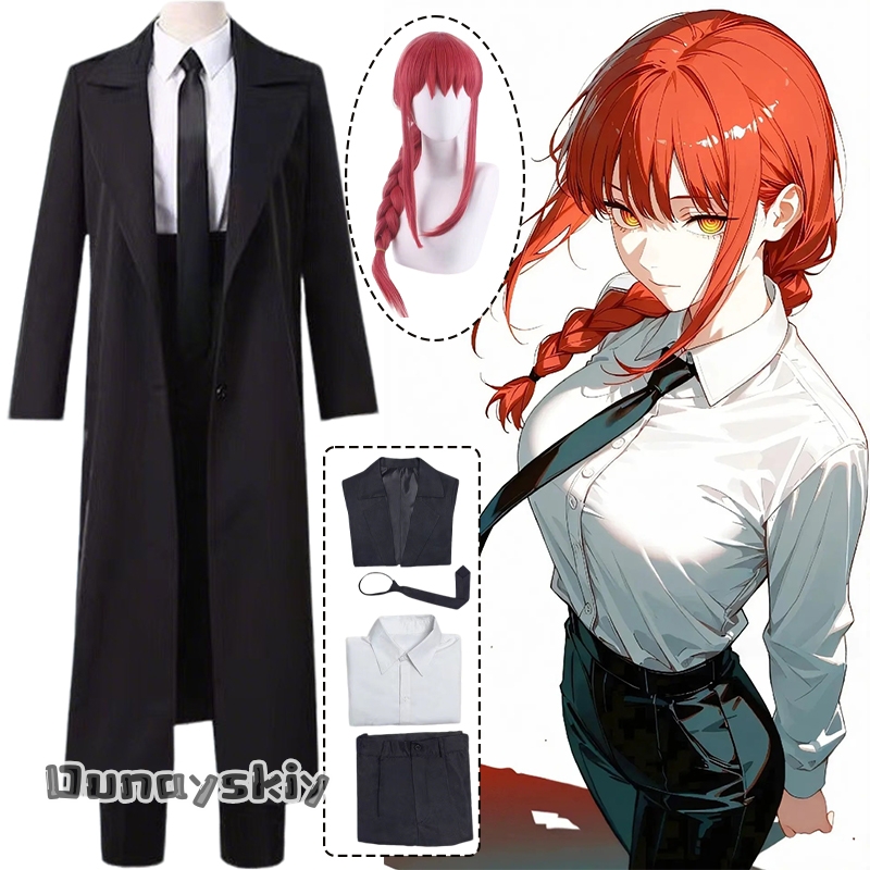 Anime Man Makima Cosplay Costu – Anime Cosplay Makima recenzja i cena
